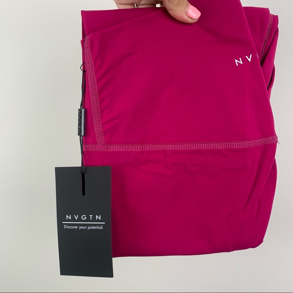 💐 NVGTN magenta signature leggings, nwt